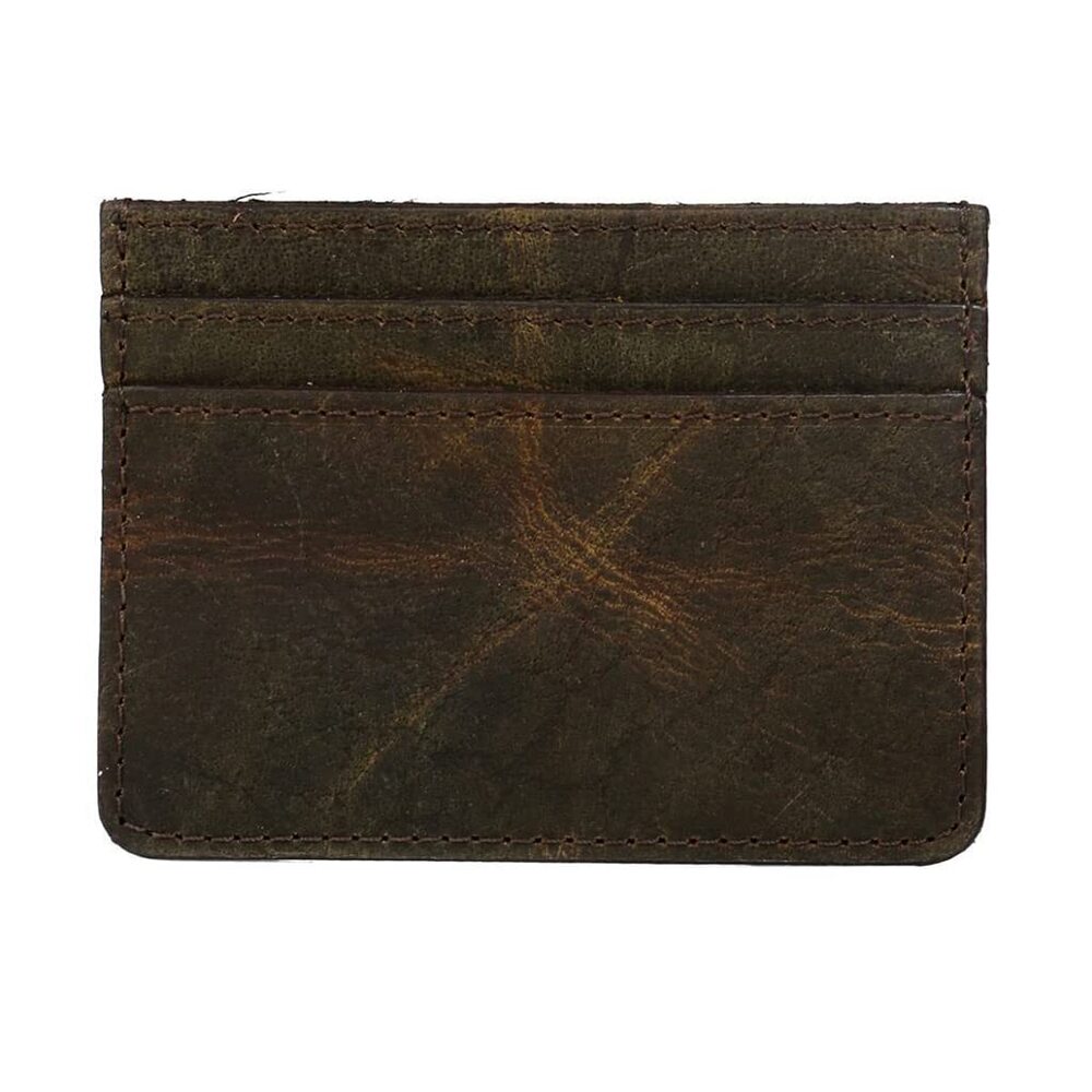 2443 Rugueux Credit-Card Holder Cotton+Leather Bag S-3177